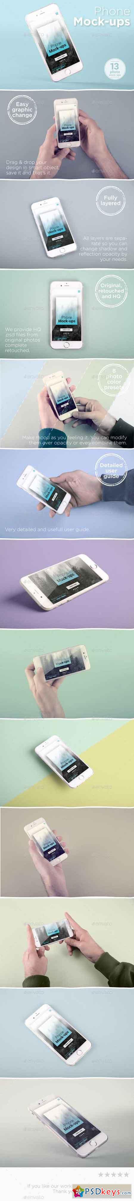 iPhone Mock-up Brending Templates 15696640