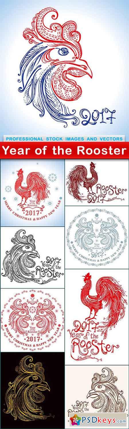 Year of the Rooster - 9 EPS