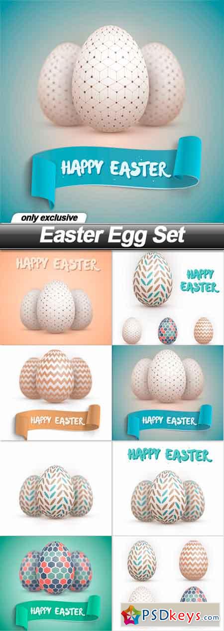 Easter Egg Set - 8 EPS