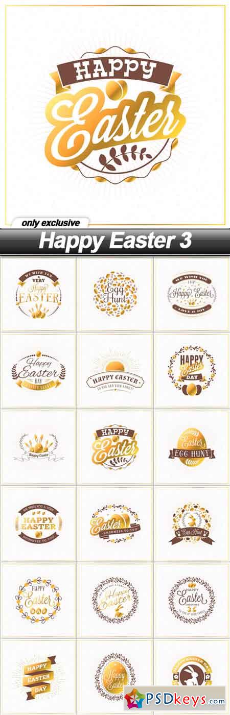 Happy Easter 3 - 18 EPS