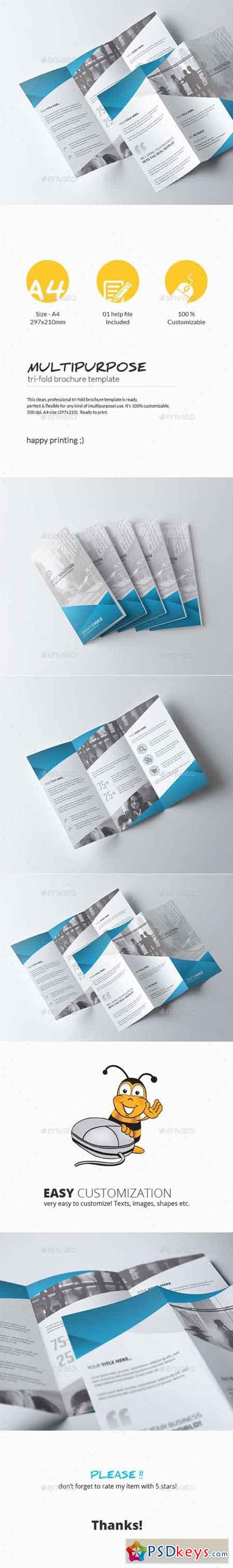 Tri-Fold Brochure - Multipurpose 11242629