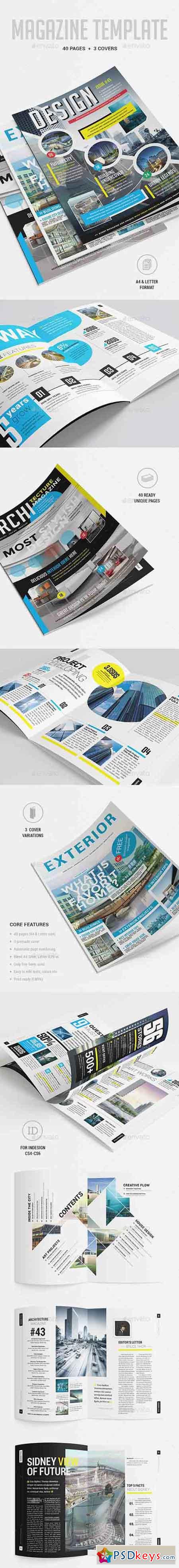 Magazine Template (A4&Letter) 9717459