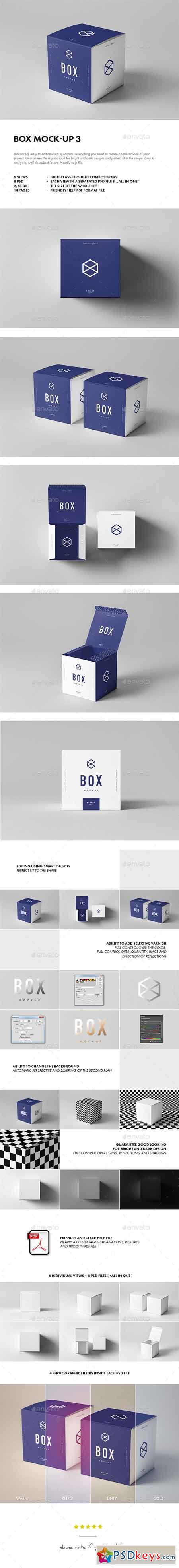 Box Mock-up 3 18763049