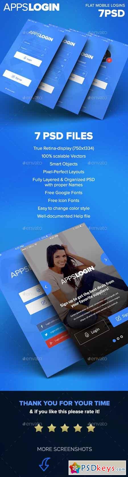 Apps Login - Mobile Login Forms 13136141