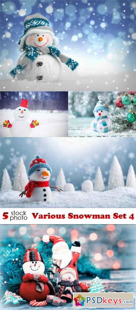 Photos - Various Snowman Set 4