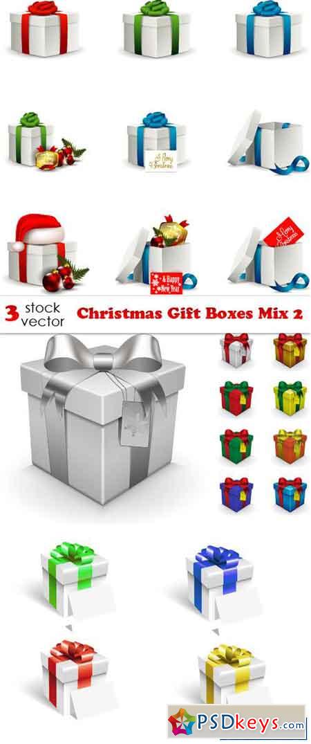 Christmas Gift Boxes Mix 2