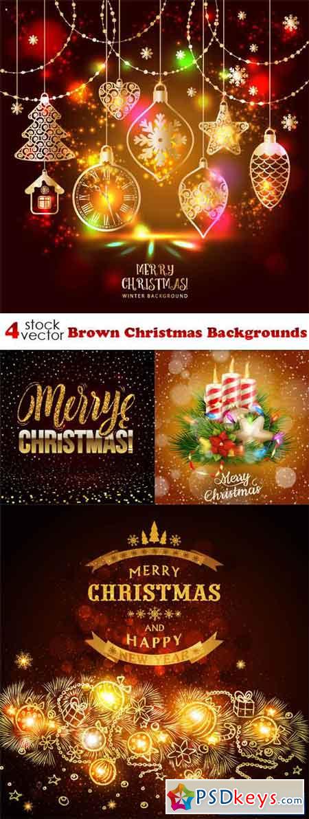 Brown Christmas Backgrounds