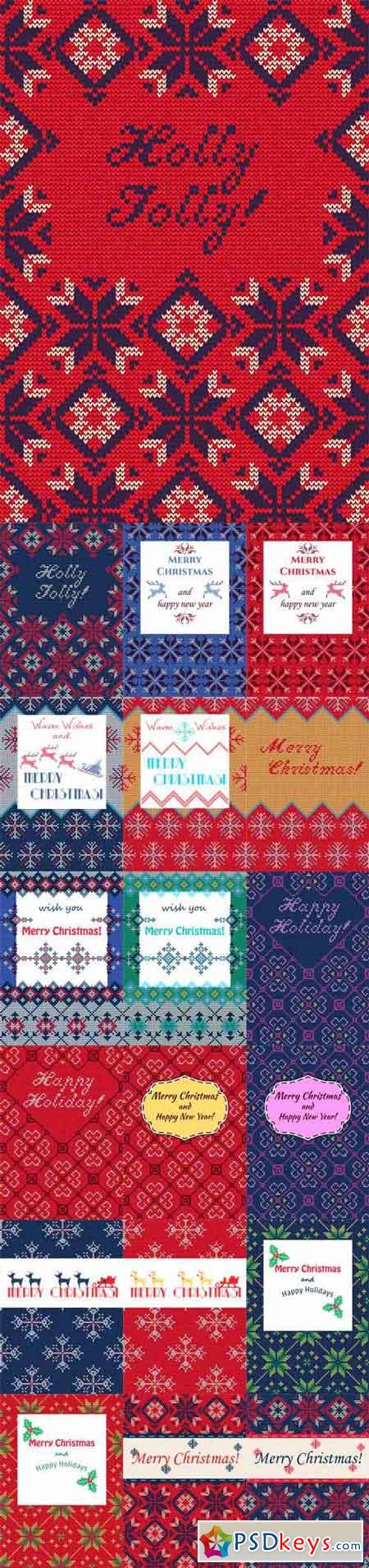 Knitted Sweater Cards 2