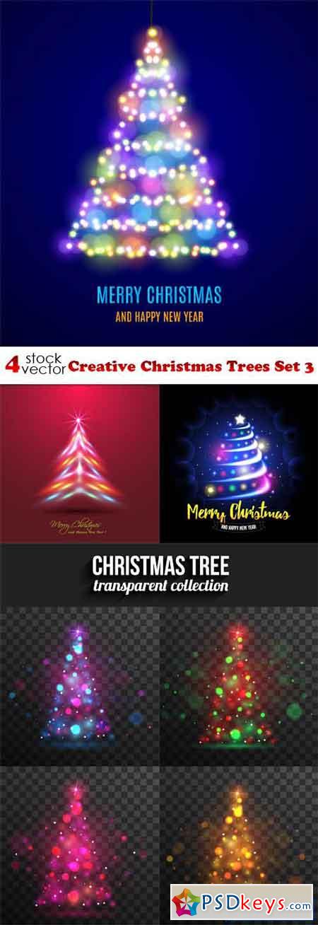 Creative Christmas Trees Set 3