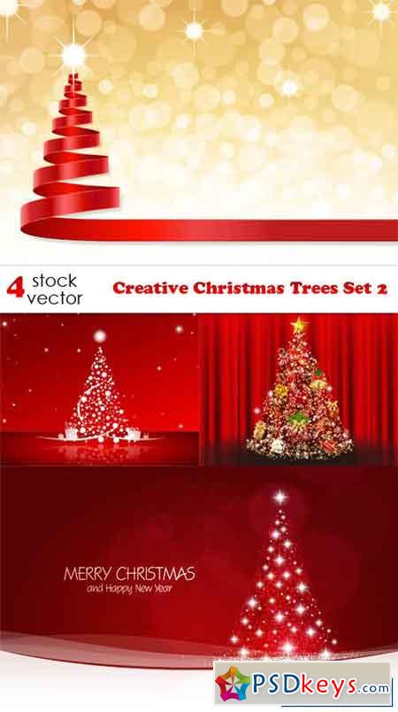 Creative Christmas Trees Set 2