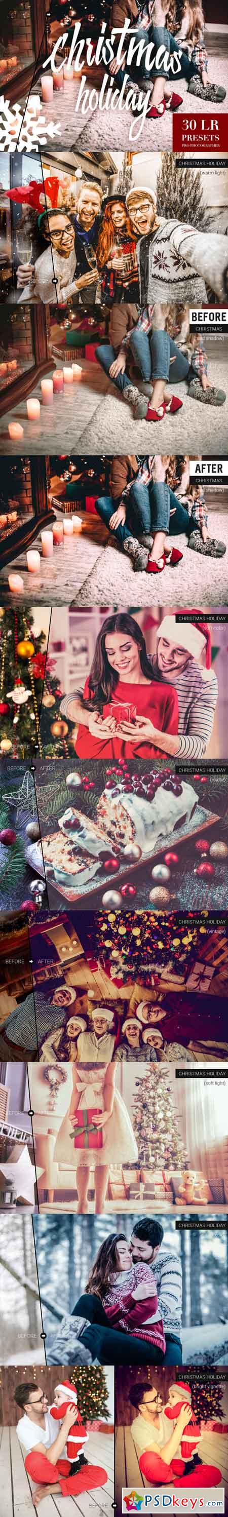 Christmas Holiday Lightroom Presets