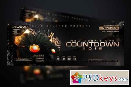 NYE Countdown Flyer Template 961770