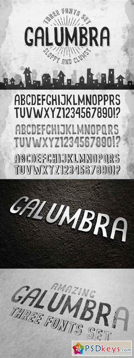 Galumbra Font Set 959555