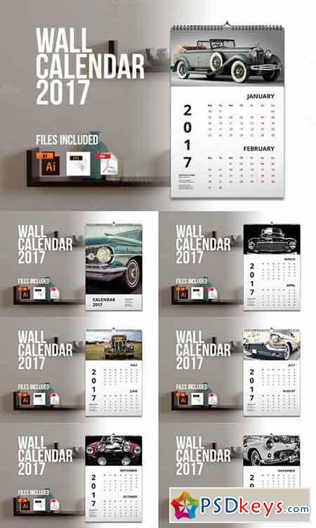 Wall Calendar 2017 V3 963526