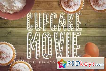 Cupcake Movie font