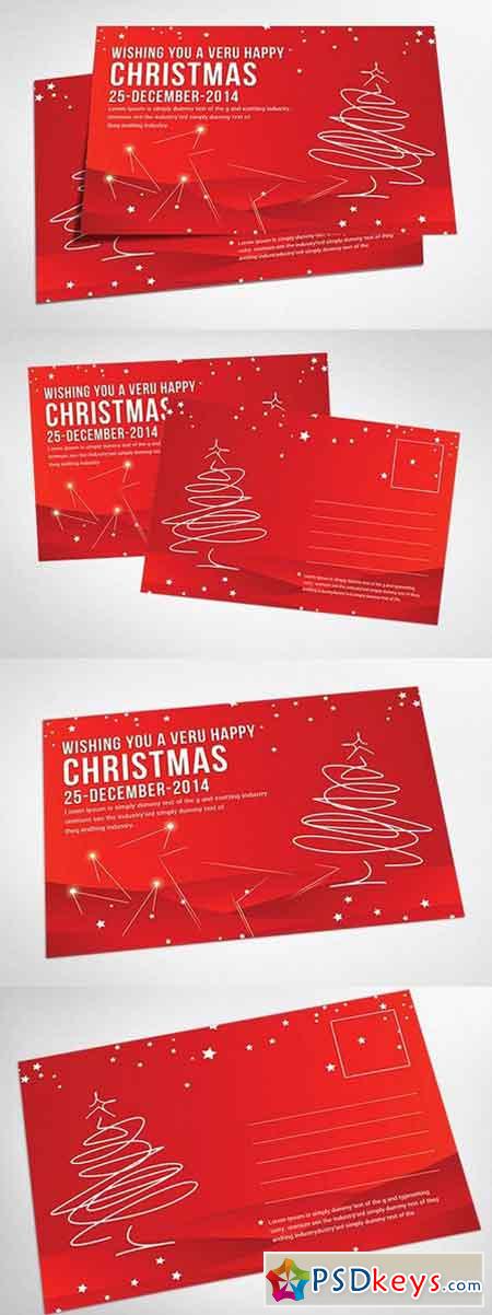 Christmas Postcard Templates 938385
