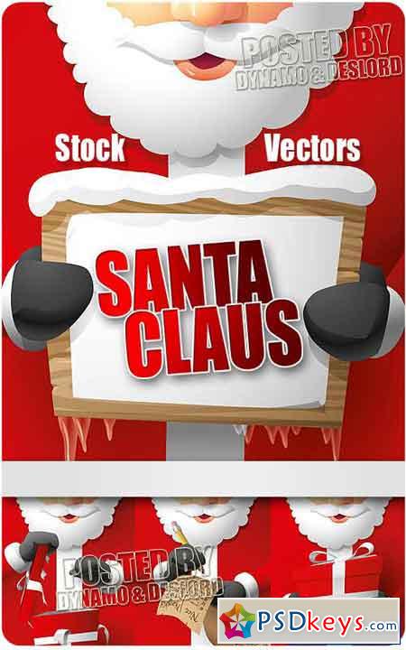 Santa 4 - Stock Vectors