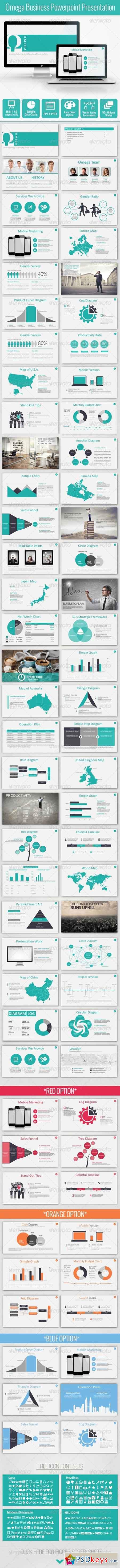 Omega Bussiness Powerpoint Template 7517275