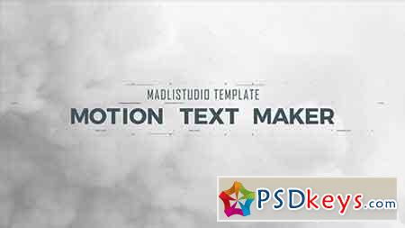 Motion Text Maker 18119422 - After Effects Projects