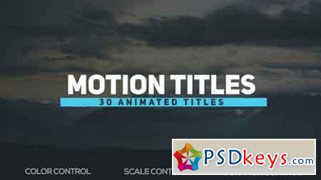 Motion Titles 18721403 - After Effects Projects