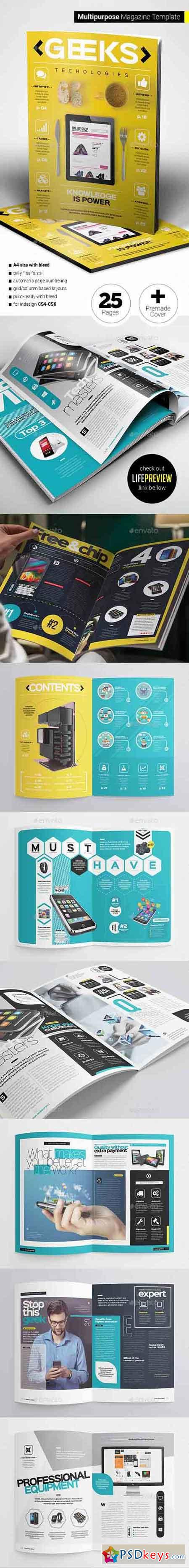 Magazine Template 14079681