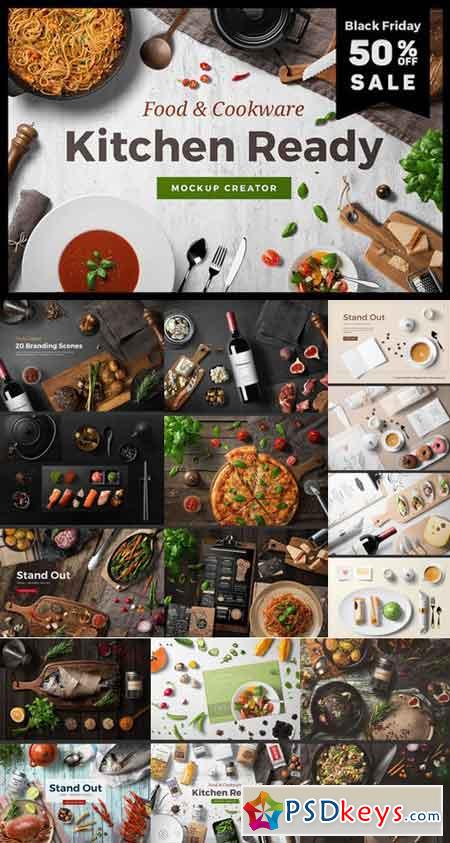 Kitchen Ready Mockup Creator 1017206