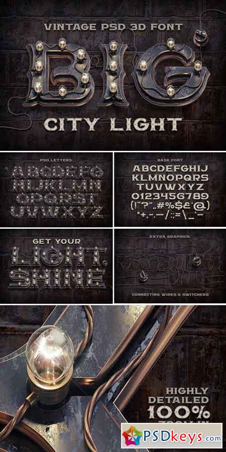 BIG City Light font 1081746