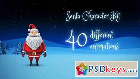 Santa - Christmas Animation DIY Kit 13677367 - After Effects Projects