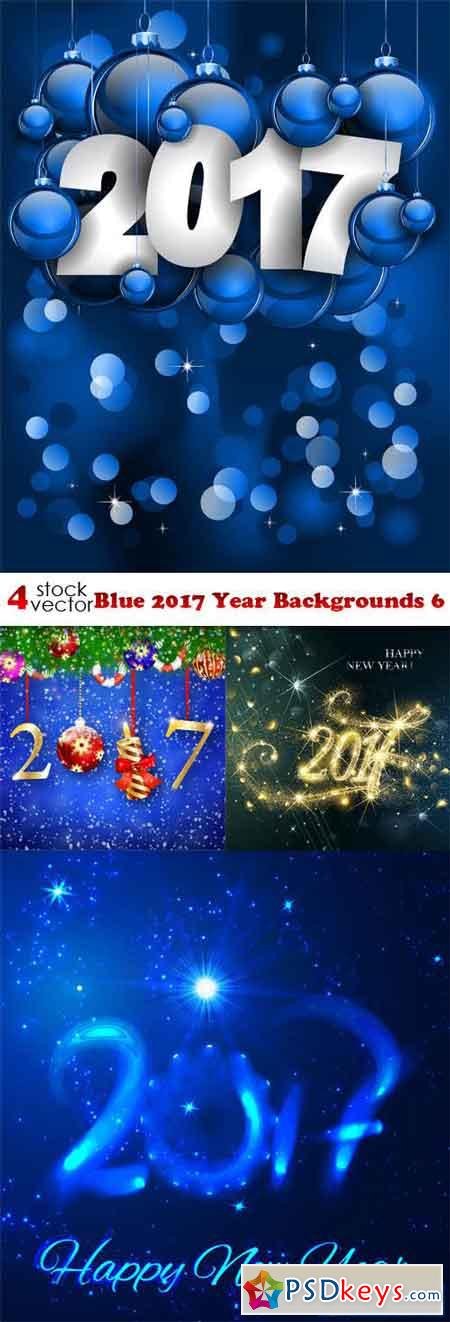 Blue 2017 Year Backgrounds 6