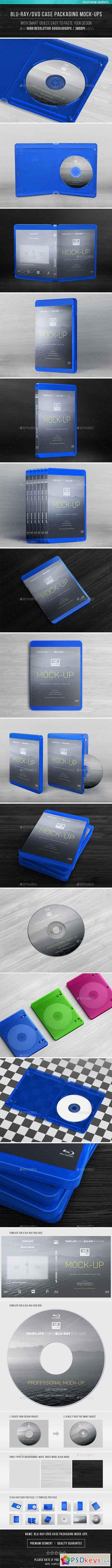 Blu-ray DVD Case Packaging Mock-Ups 14333885
