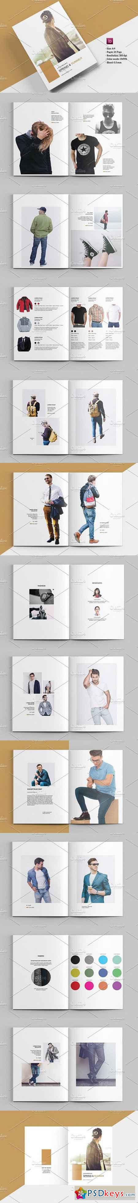 InDesign Fashion Lookbook-V620 1022887