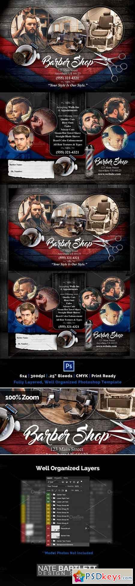Barber Shop Flyer 1032334