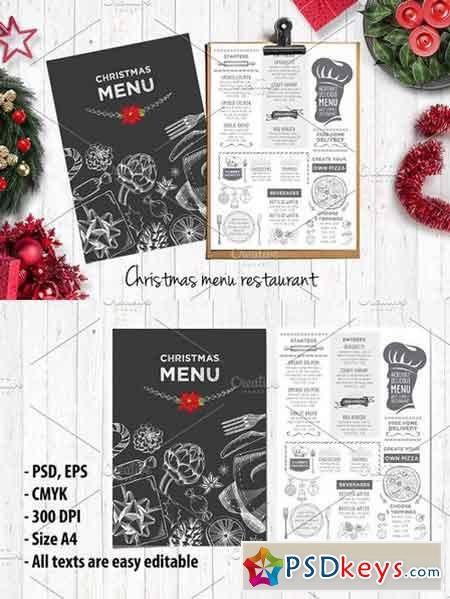 Food menu, restaurant flyer 24 418299