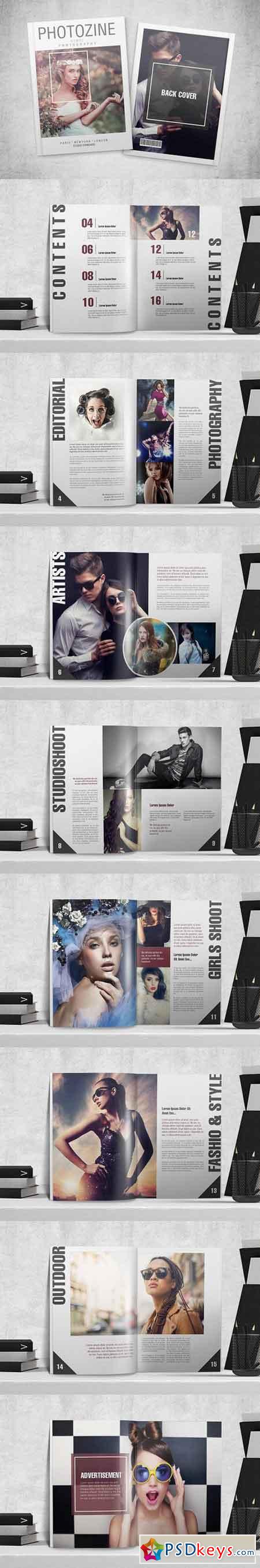 Magazine Template 878966