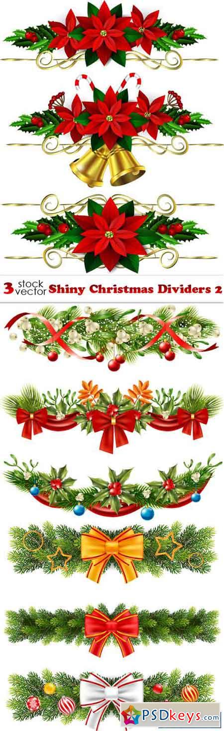 Shiny Christmas Dividers 2