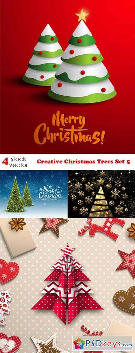 Creative Christmas Trees Set 5