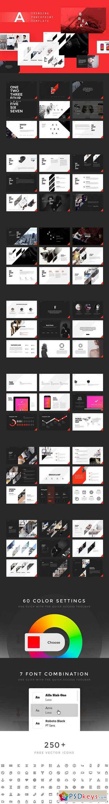ALTEZZA PowerPoint Template 931176