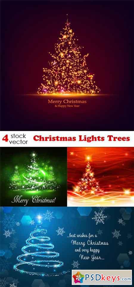 Christmas Lights Trees