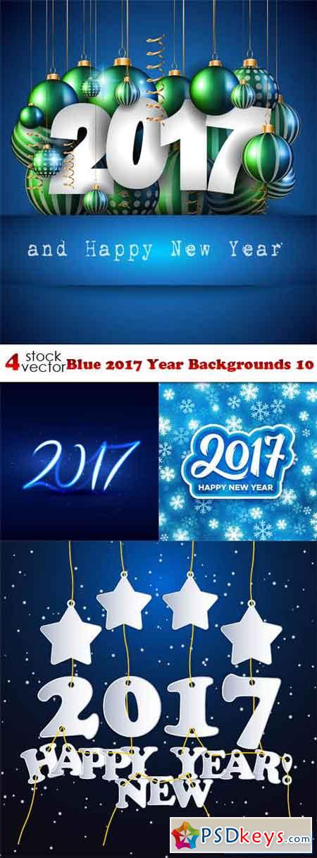 Blue 2017 Year Backgrounds 10