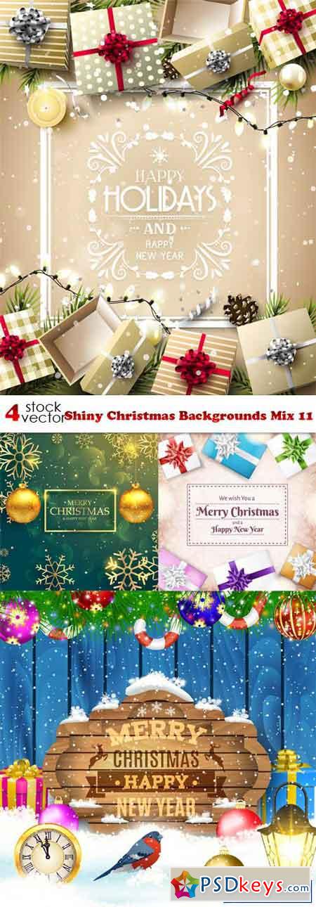Shiny Christmas Backgrounds Mix 11