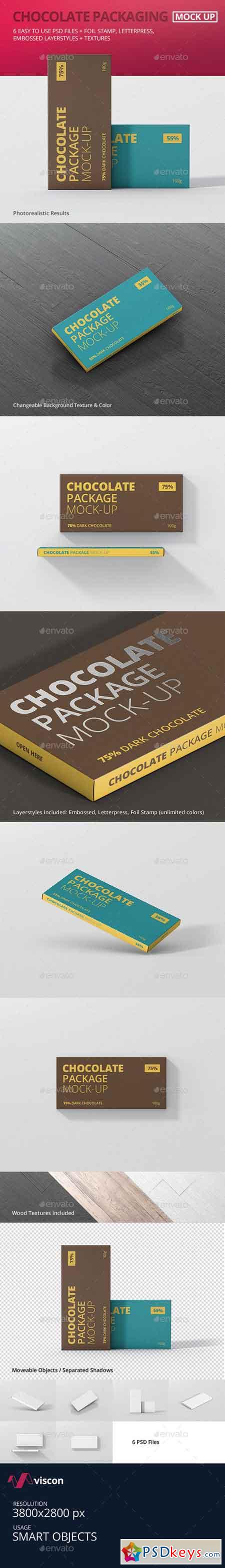 Chocolate Packaging Mock-Up 17772368