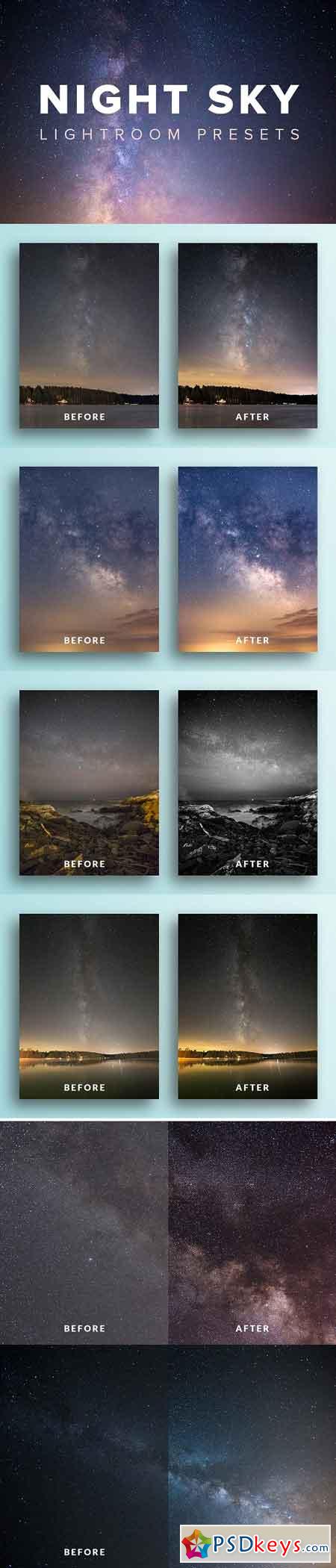 Night Sky Lightroom Presets 1087985