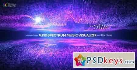 Audio Spectrum Music Visualizer 18738902 - After Effects Projects