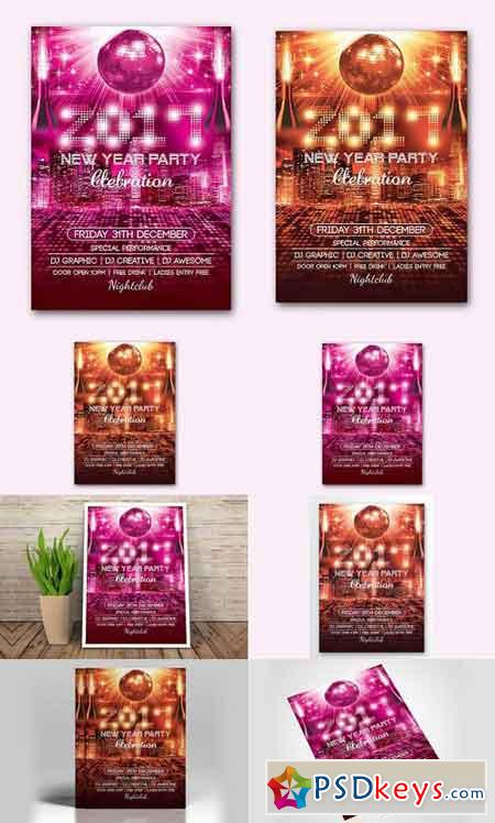 New Year Party Flyer 1112399
