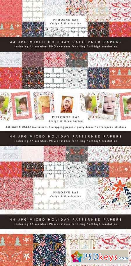 Holiday Christmas Patterns 1105166