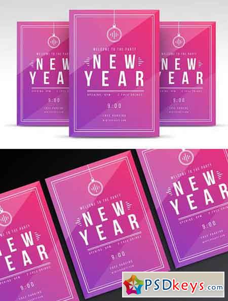 New Year Flyer 1116534