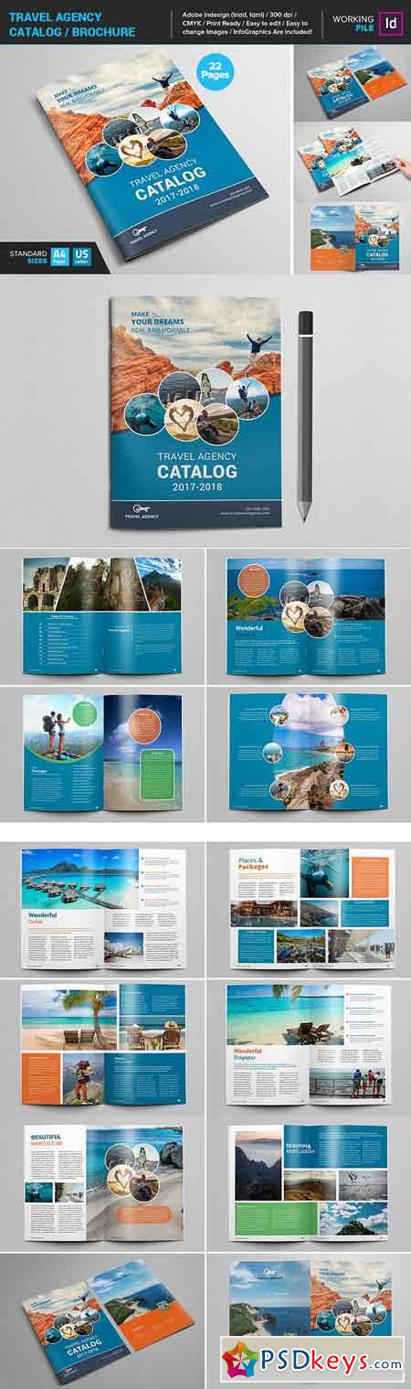 Travel Agency Catalog Brochure 1117726