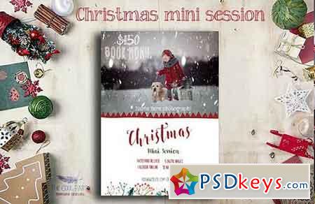 Christmas Mini Session Template 1042112