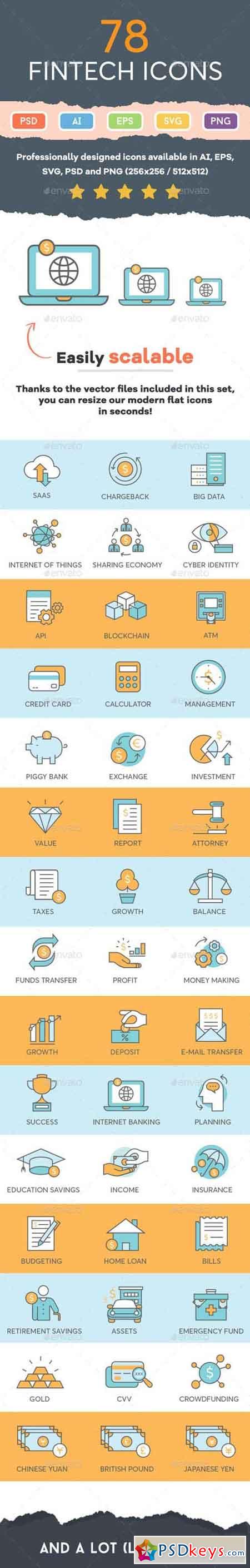 Finance Icons 17253588