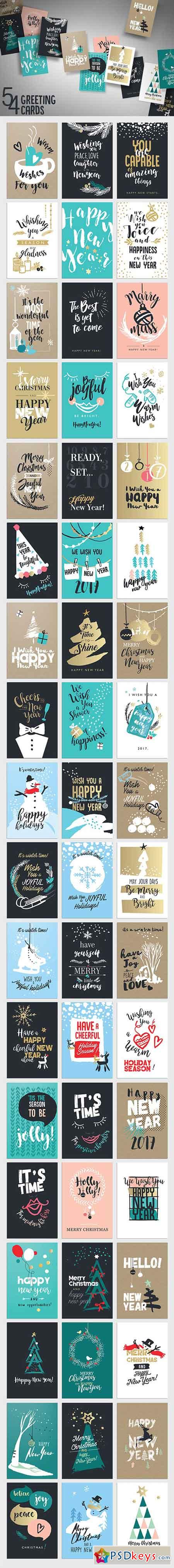 New Years Greeting Cards 1107424